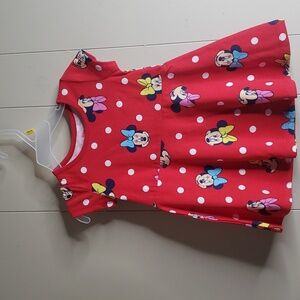 Disney Juniors Minie Red Dress 12 months